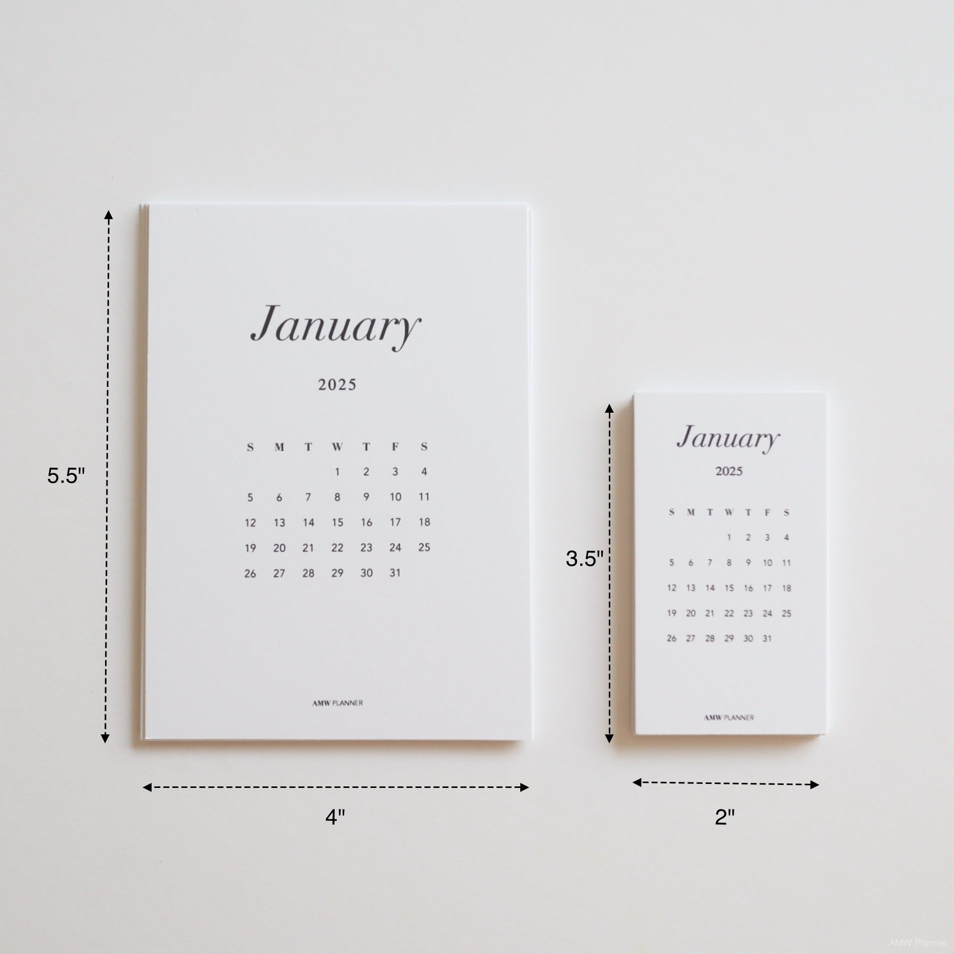 2025 Calendar Cards 2025-calendar-cards