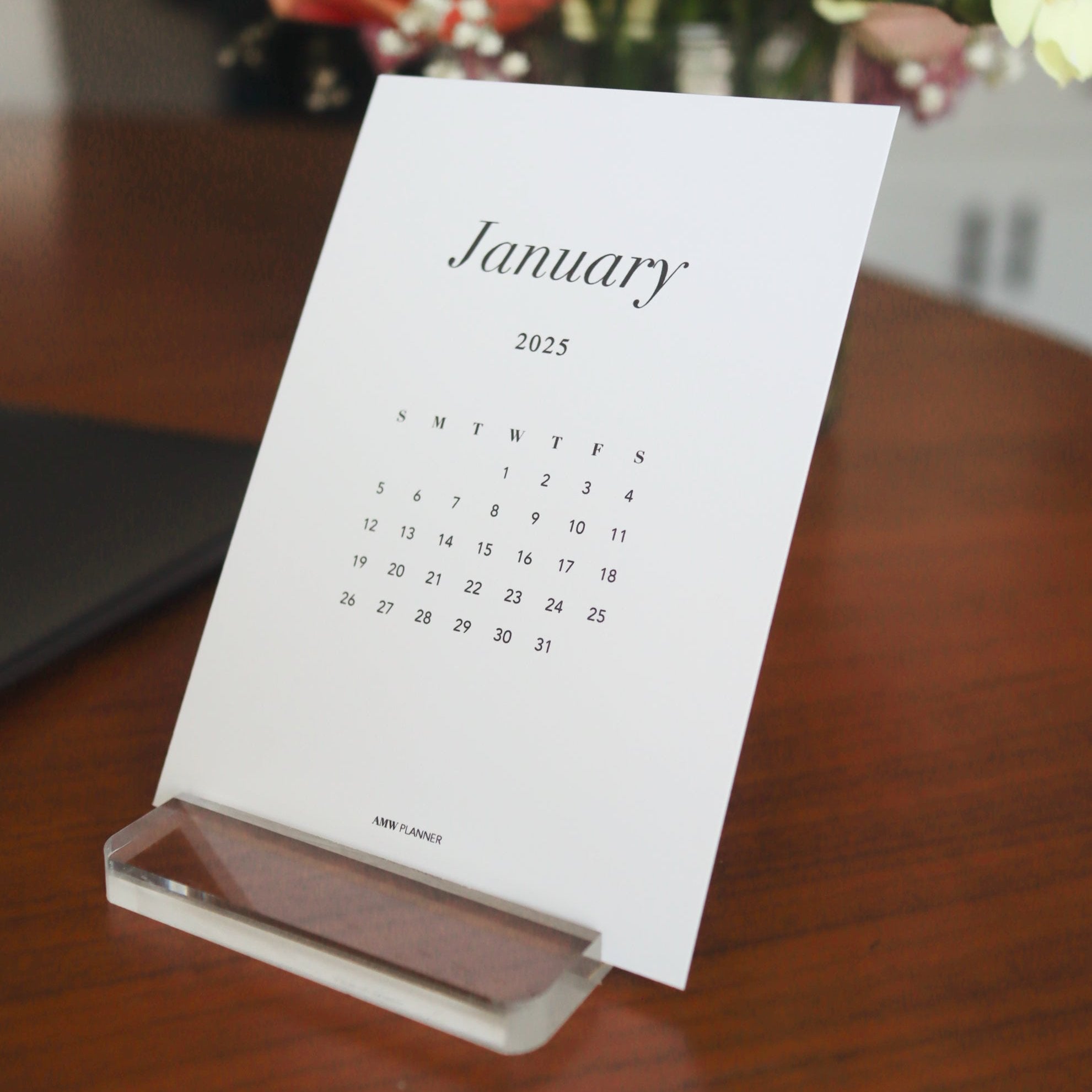 2025 Desk Calendar