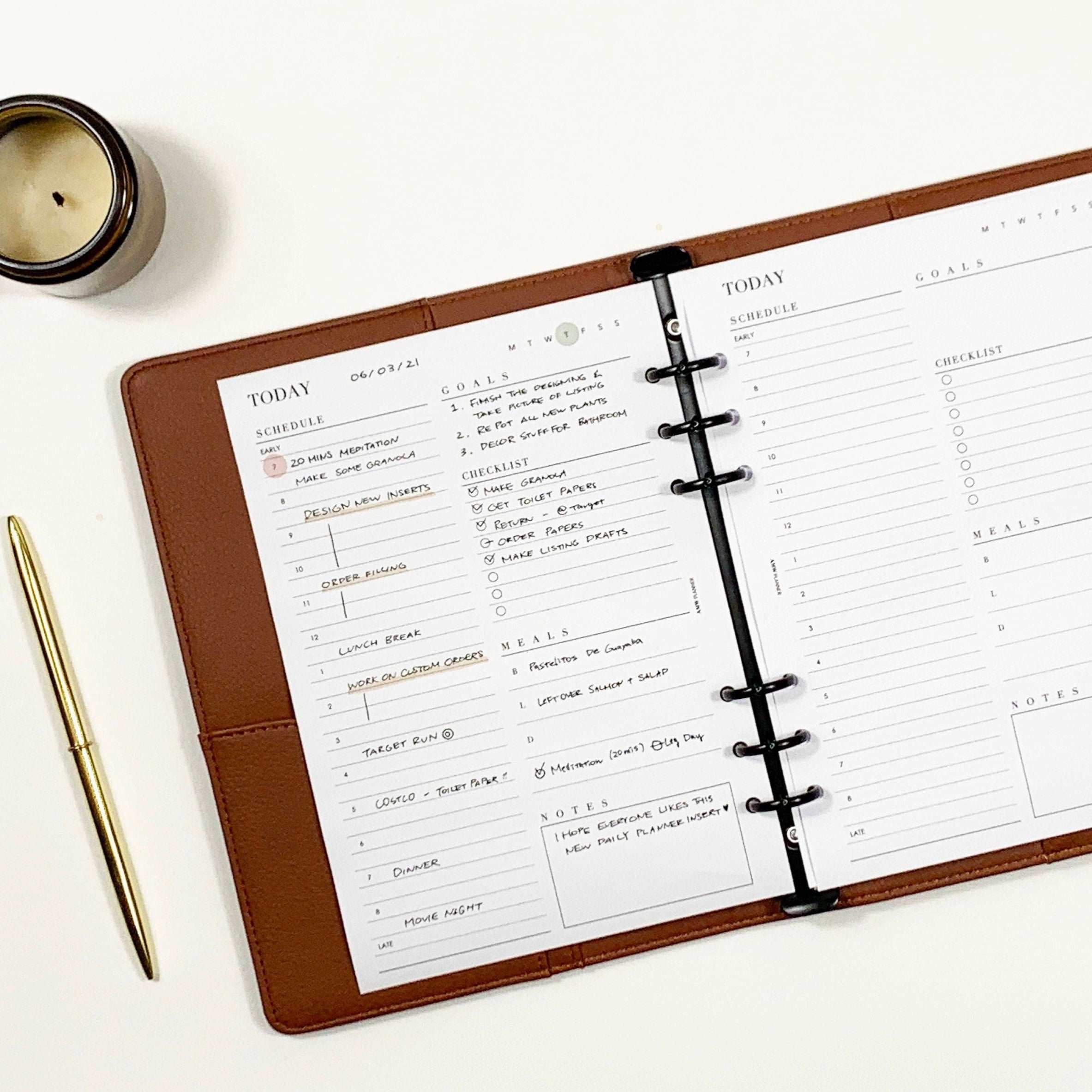 Daily Planner | Undated