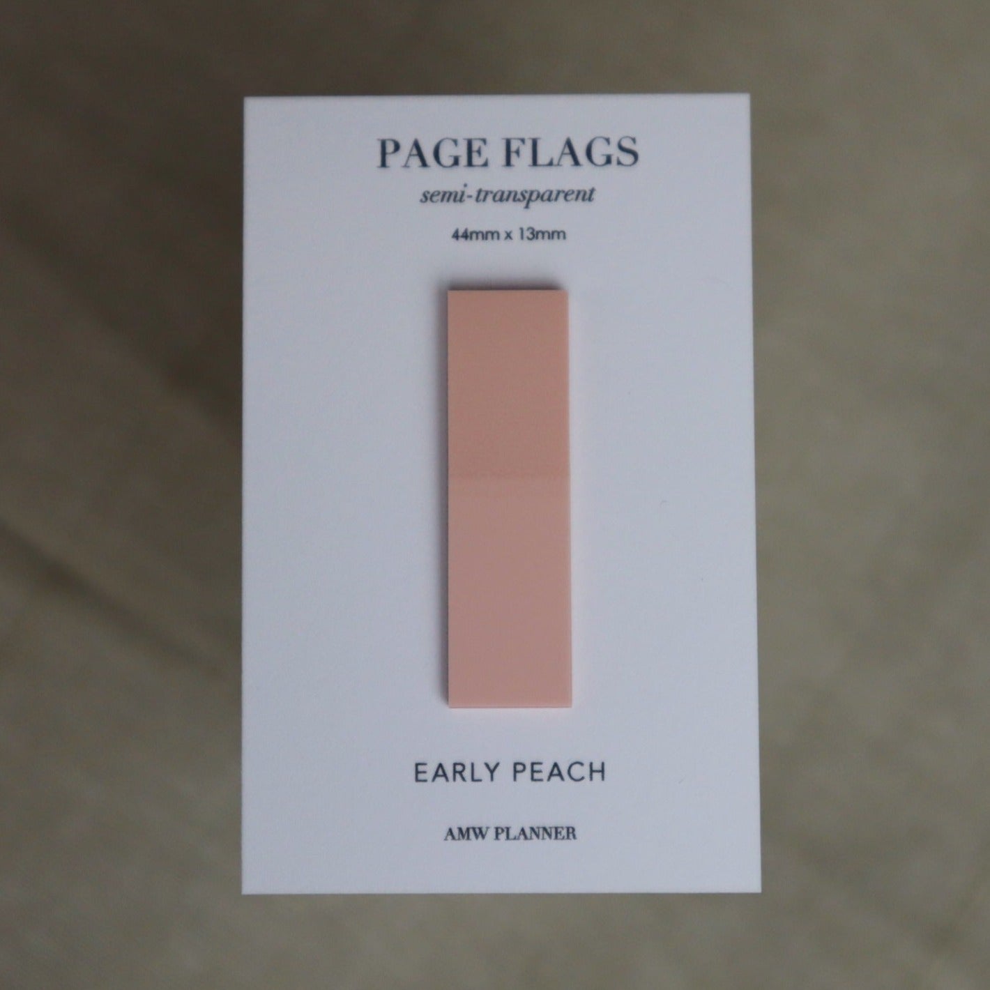 Transparent Page Flags | EARLY PEACH